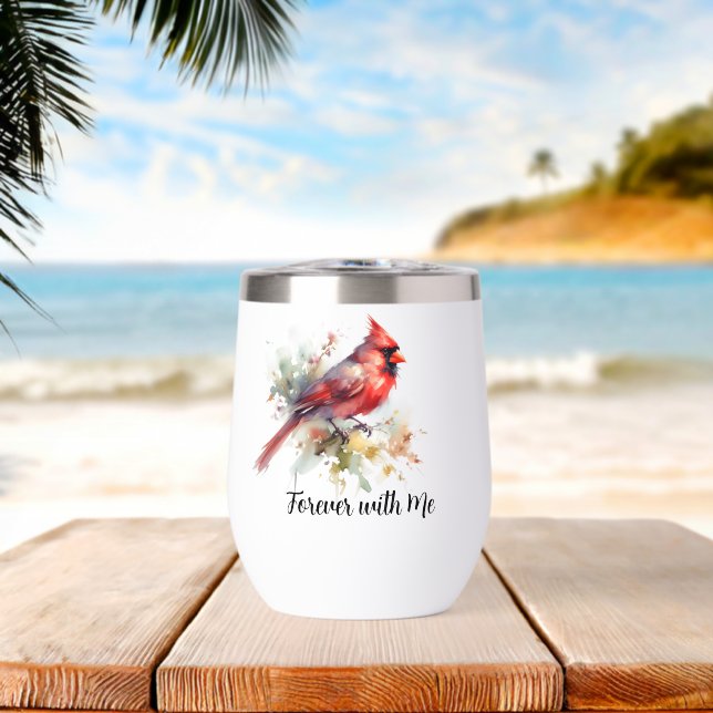 Cardinal Red Forever with Me Personalize (Strand (gedreht))