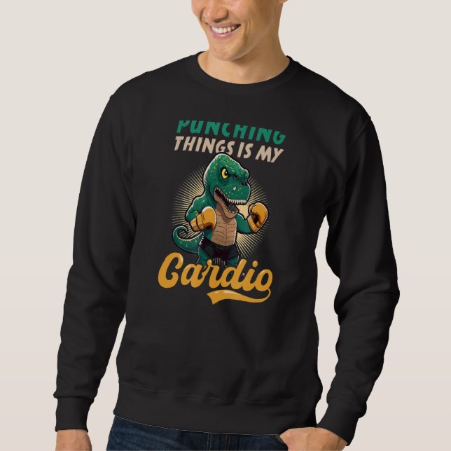 Cardio Boxer Boxing Rex 1 Sweatshirt (Vorderseite)