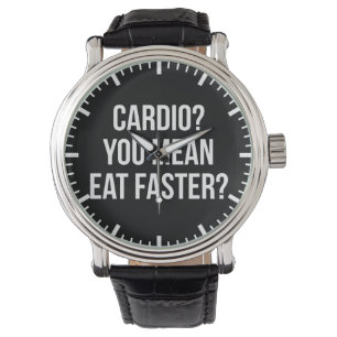 Cardio? Hast du Gemein, schneller zu essen? - Funn Armbanduhr