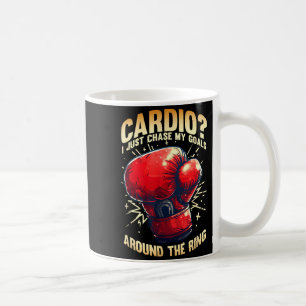 Cardio_ NUR Meine Ziele rund um den Ring jagen Kaffeetasse