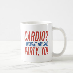 Cardio Party Yo Kaffeetasse