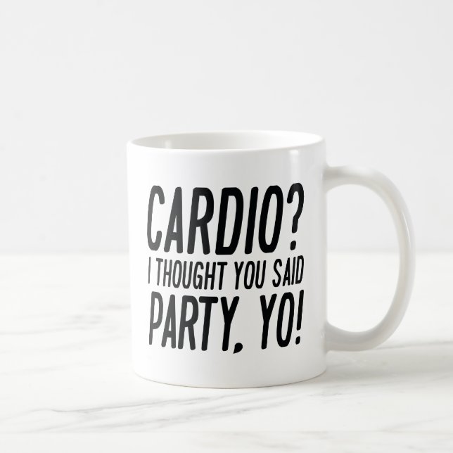 Cardio-Party Yo Kaffeetasse (Rechts)