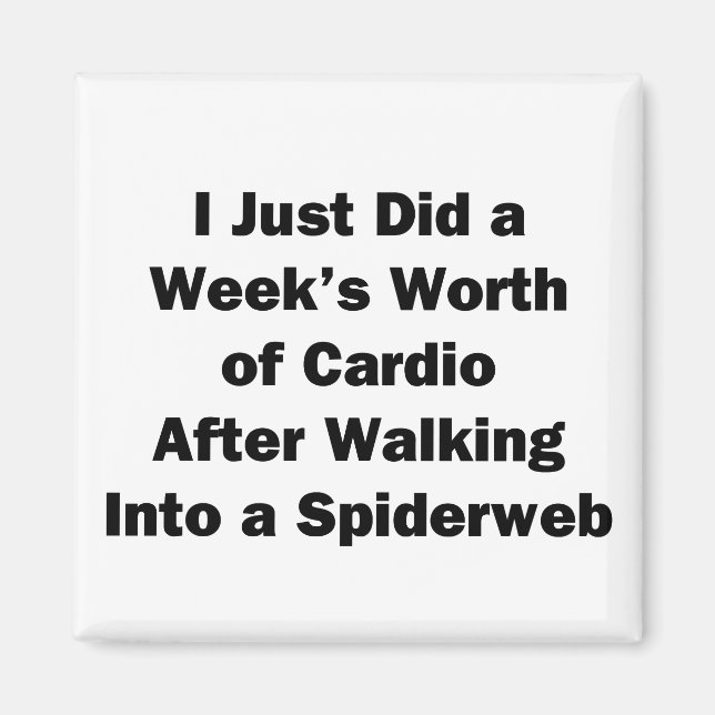 Cardio-Werde der Woche Magnet (Vorne)
