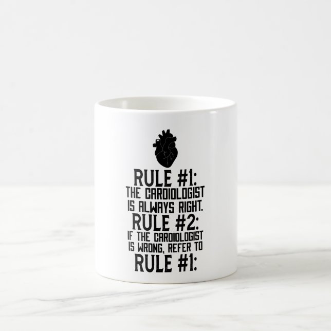 Cardiology Kaffeetasse (Mittel)