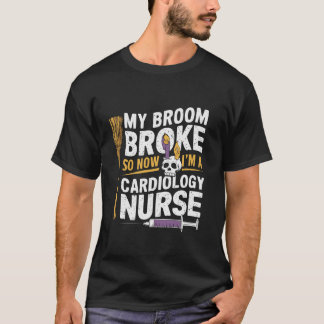 Cardiology Nurween Spooky Nursing Trick oder T-Shirt