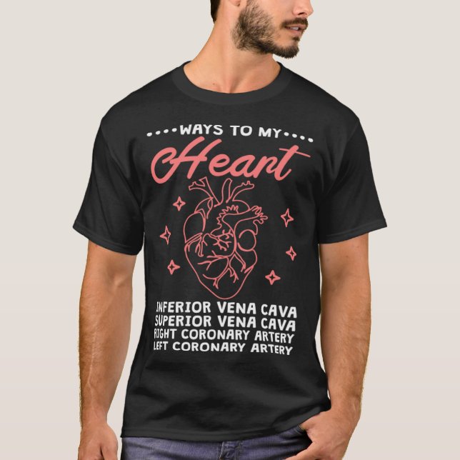 Cardiology Quote for Cardiologist Doctor and Nurse T-Shirt (Vorderseite)