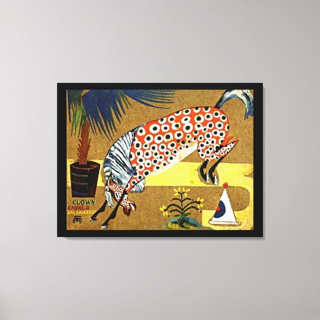 Cardoso - Clown Horse Salamandra Leinwanddruck (Vorderseite)