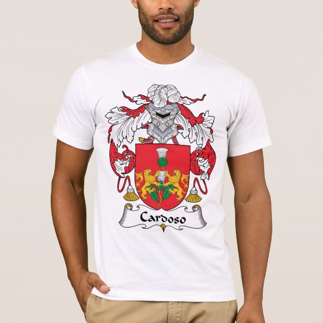 Cardoso Familienwappen T-Shirt (Vorderseite)