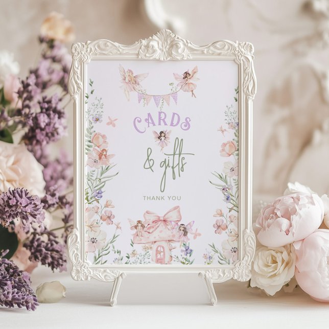 Cards and Gifts Whimsical Fairy Birthday Poster (Von Creator hochgeladen)