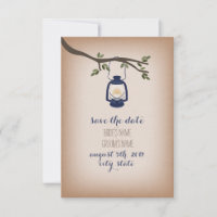 Cardstock Inspiriert Blue Camp Lantern Save the Da