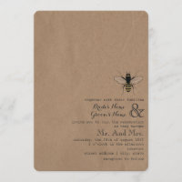 Cardstock inspirierte Honig-Bienen-Hochzeit