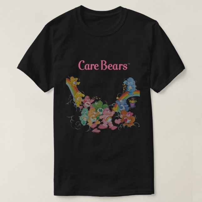 Care Bears Classic Rainbow Group Poster T-Shirt (Design vorne)