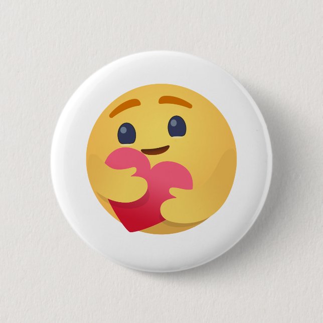 Care Emojis Facebook Button (Vorderseite)