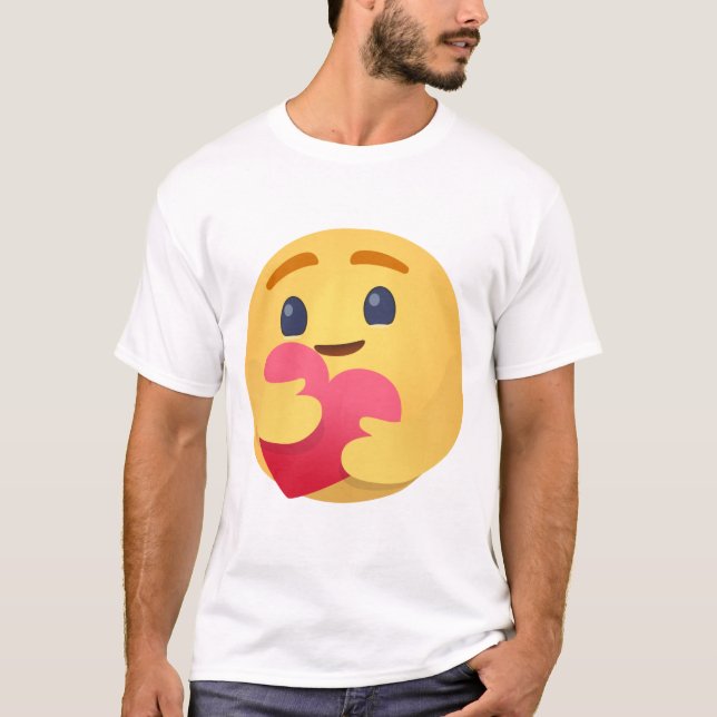 Care Emojis Facebook T-Shirt (Vorderseite)