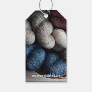 Care Instructions Wool Linen Sewn Knitted Geschenkanhänger