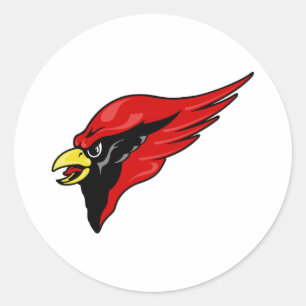 Careem Kardinal Runder Aufkleber