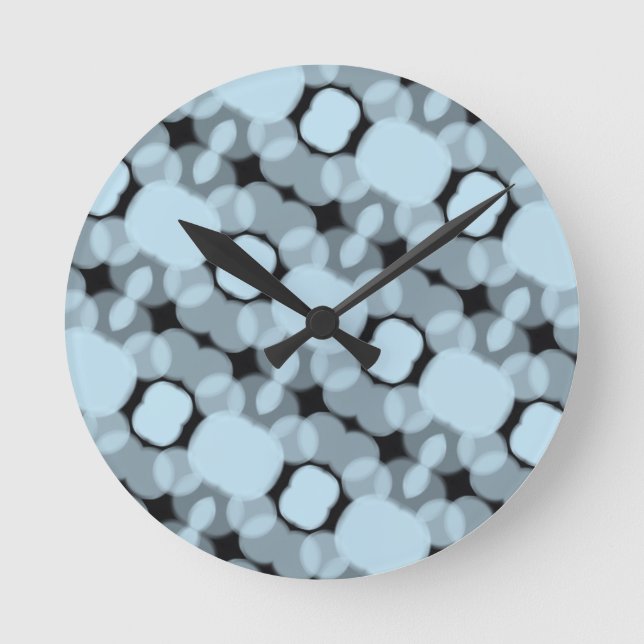 CAREFREE acrylic clock  Runde Wanduhr (Vorderseite)