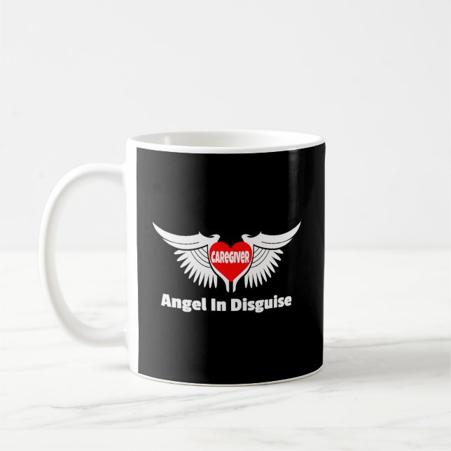 Caregiver Gift Caretaker Nurse Angel Patient Lovin Kaffeetasse (Links)