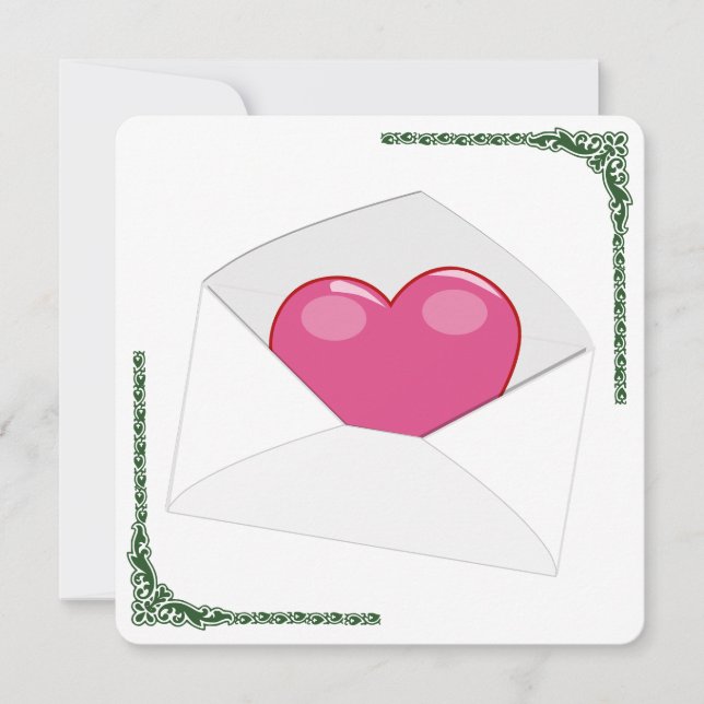 Caregiver Recognition Flat Card - Personalisiert . Dankeskarte (Vorderseite)