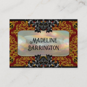 Caregiver Service Ruby Elegante Visitenkarte