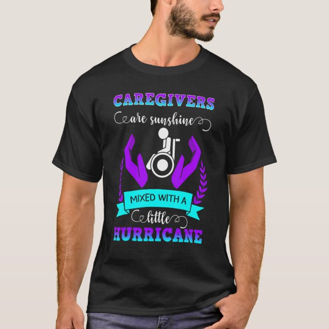 Caregiver Sunshine Nurse Assistant Practitioner Ca T-Shirt (Vorderseite)