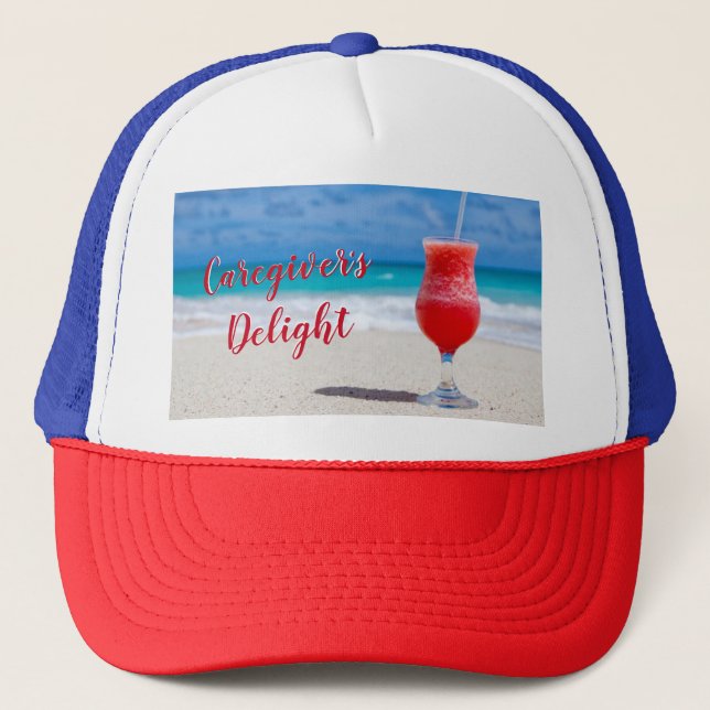 Caregiver's Delight Trucker Hat Truckerkappe (Vorderseite)