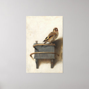 Carel Fabritius - Die Goldfinch Leinwanddruck