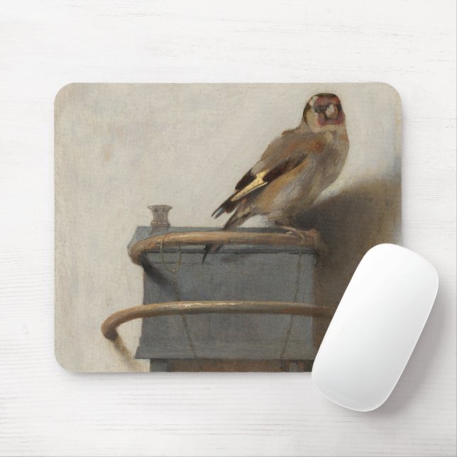 Carel Fabritius, The Goldfinch - 17. Mousepad (Mit Mouse)