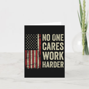 Cares Work Harer - Motivierend Workout Gym (Rückse Karte