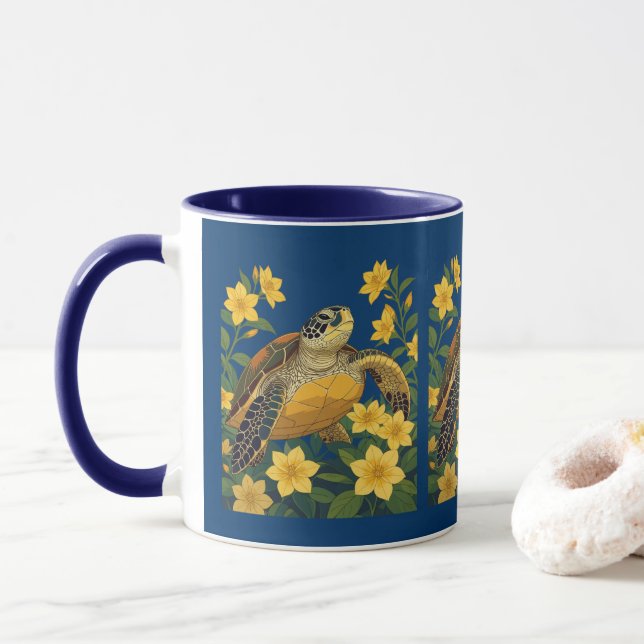 Caretta caretta und Gelsemium Tasse (Mit Donut)