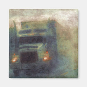 CARGO TRUCK BIG RIG TRUCKERS Geschenke Magnet
