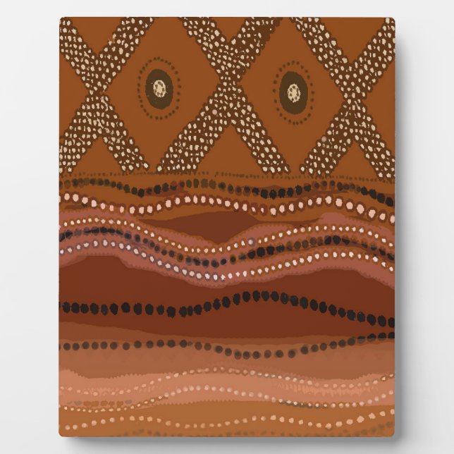 Caribbean Batik - Small Fotoplatte (Vorderseite)