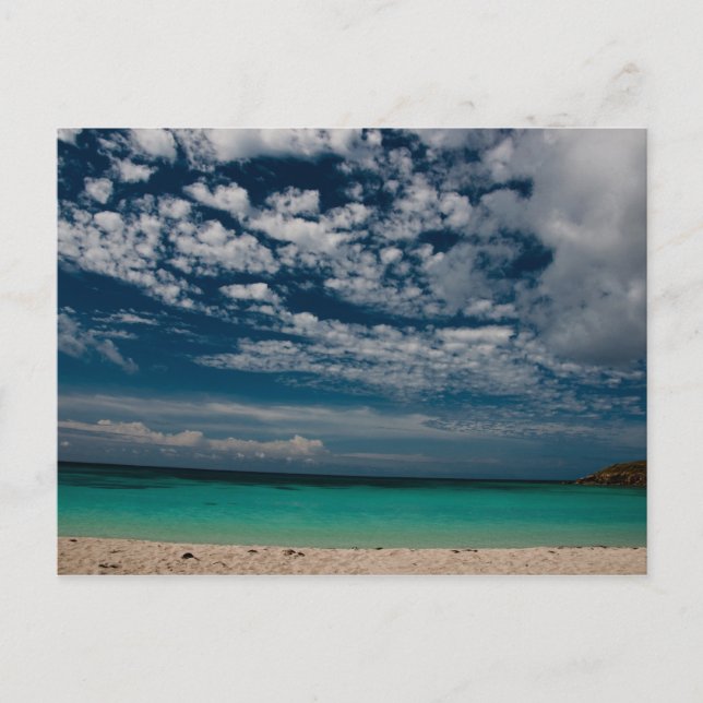 Caribbean Beach 02 Postkarte (Vorderseite)