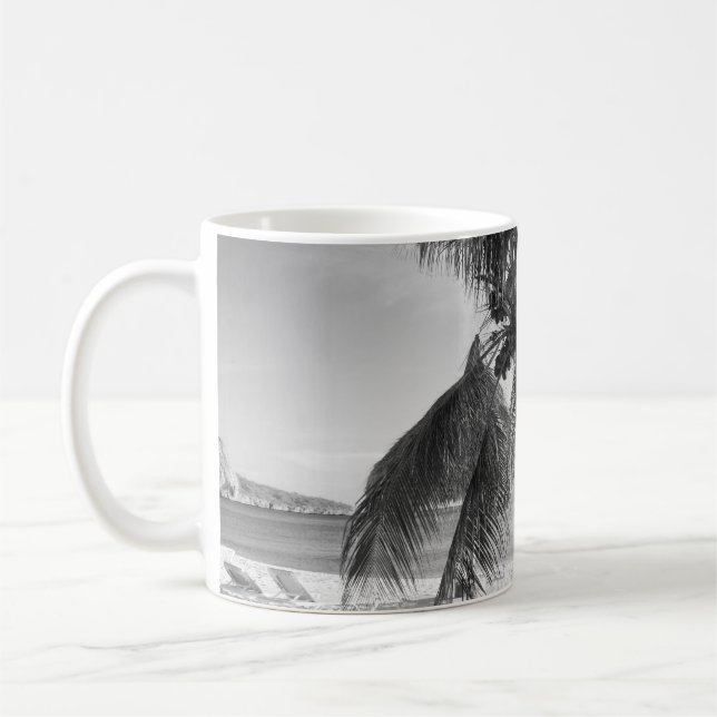 Caribbean Beach Bliss #5 #tropic #wall #art Kaffeetasse (Links)