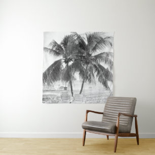 Caribbean Beach Bliss 8 #travel #art Wandteppich