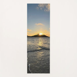 Caribbean Beach Sunset Tropical Paradise Yogamatte
