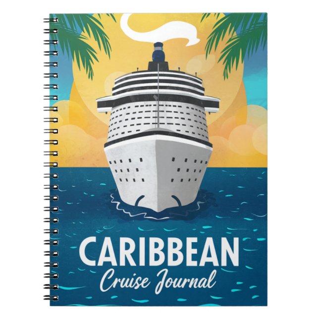 Caribbean Cruise Journal Notizblock (Vorderseite)