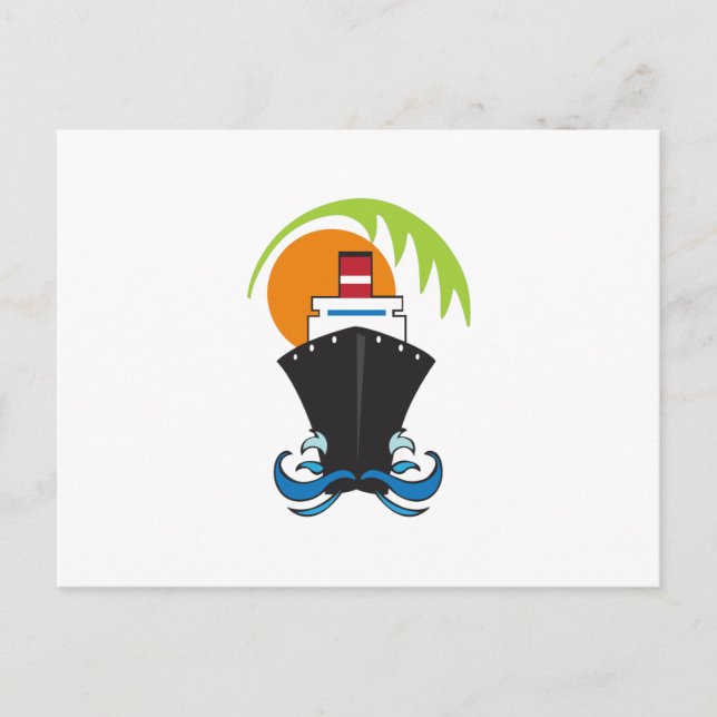 CARIBBEAN CRUISE POSTKARTE (Vorderseite)