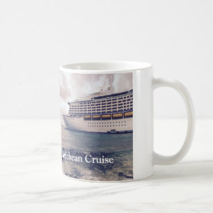 Caribbean Cruise - White 11 oz Classic White Tasse