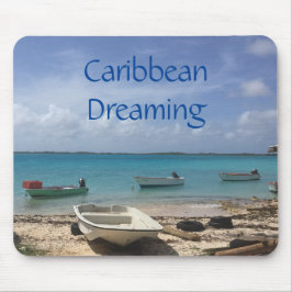 Caribbean Dreaming Bonaire Fishing Boote Ozean Mousepad