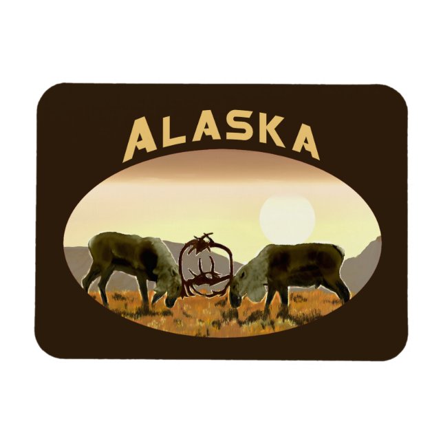 Caribbean Duel - Alaska Magnet (Horizontal)
