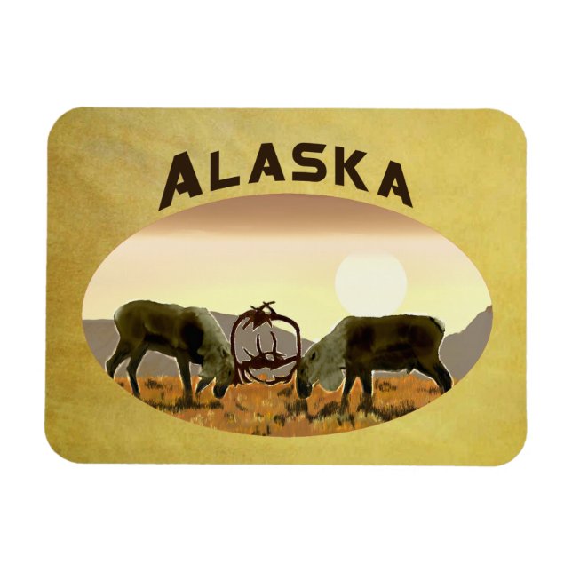 Caribbean Duel - Alaska Magnet (Horizontal)