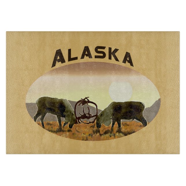 Caribbean Duel - Alaska Schneidebrett (Vorderseite)