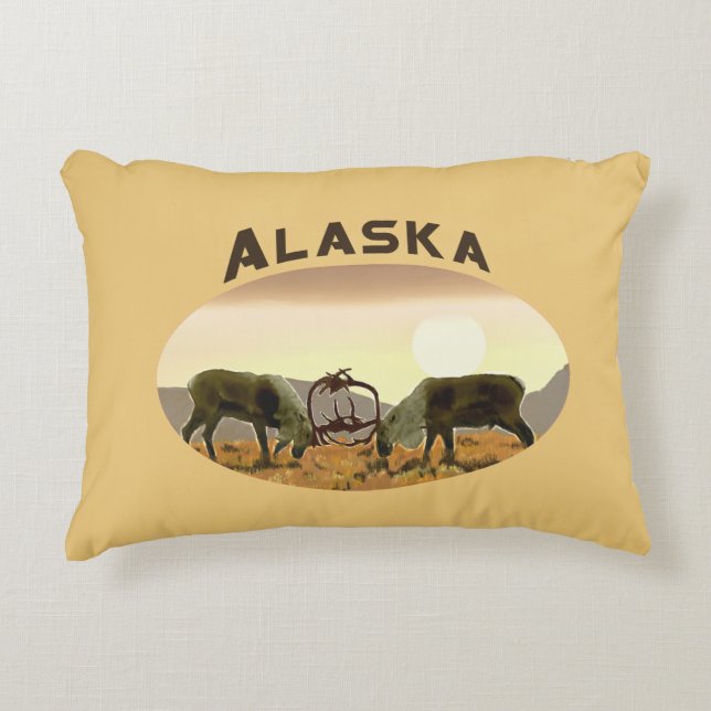 Caribbean Duel - Alaska Zierkissen (Vorderseite)