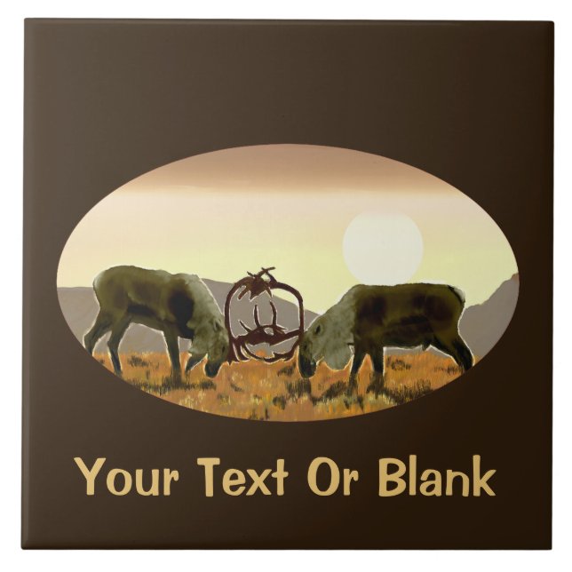 Caribbean Duel Fliese (Vorderseite)