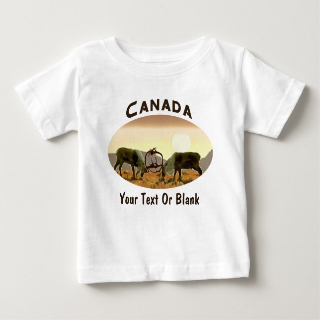 Caribbean Duel - Kanada Baby T-shirt (Vorderseite)