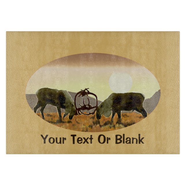 Caribbean Duel Schneidebrett (Vorderseite)