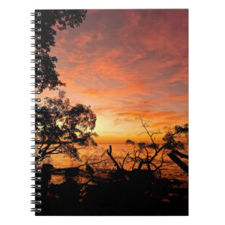 Caribbean Dusk Glow Notebook Notizblock