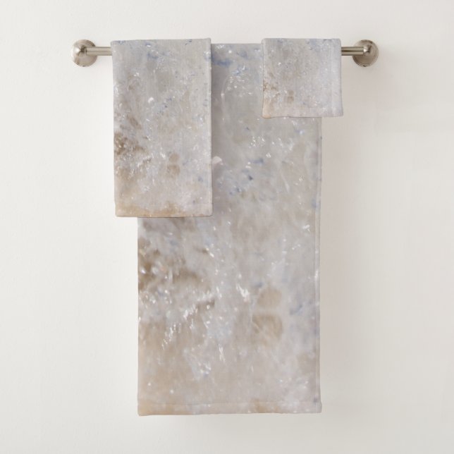 Caribbean Island Wave Liebe 1 Badhandtuch Set (Insitu)