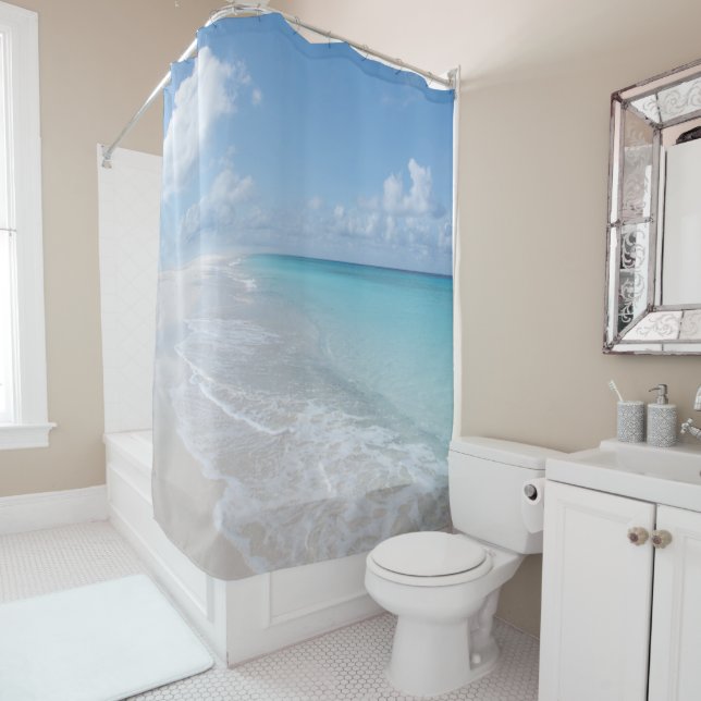 Caribbean Isle Dream 1 Duschvorhang (Beispiel)